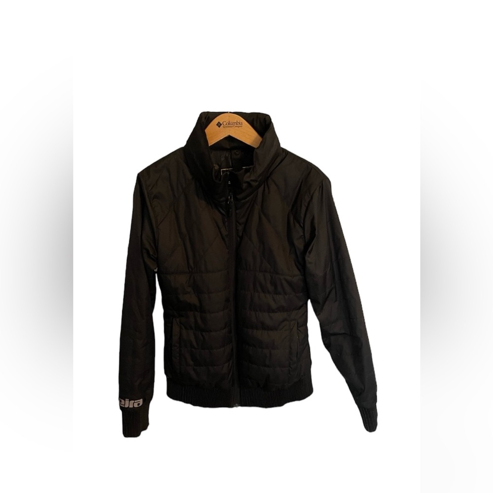Women’s Eira Black Bomber Winter jacket